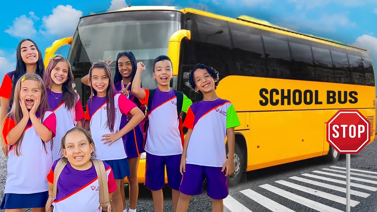 Regras de conduta no primeiro dia de aula no ônibus escolar