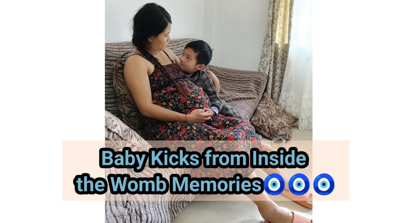Baby kicks from Inside the Womb Videos || Memories ❤️🧿