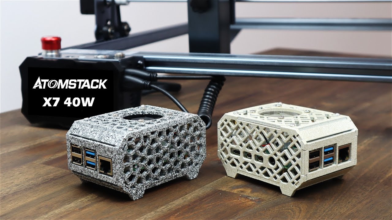 Making Laser Cut Raspberry Pi Cases Using The Atomstack X7 40W