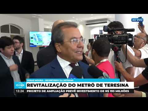Autoridades comentam ampliação do Metrô e política em solenidade no Palácio de Karnak 06 03 2024