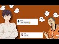 Tanaka&#39;s unknown &quot;friend&quot;  (horror)  &quot;SpOoKy&quot;  (HAIKYUU TEXT) {HALLOWEEN SEASON}