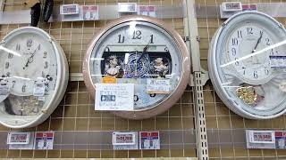 ビックカメラ高崎東口店 SEIKO電波ディズニークロックからくり時計 FW561A 全曲