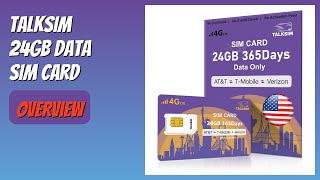 REVIEW (2026): TALKSIM 24GB Data SIM Card. Features