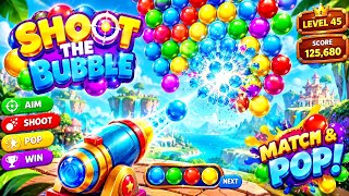 LIVE  SHOOT THE  BUBBLE  Gameplay #gaming #games #shortsfeed #youtubeshorts #bubble #shorts screenshot 5