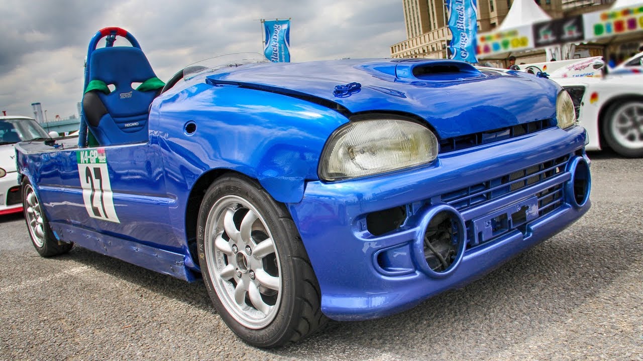 SUBARU VIVIO K4-GP Racer | スバル ヴィヴィオ - YouTube