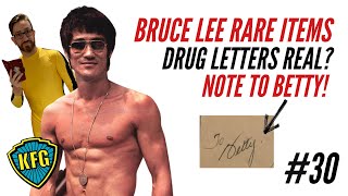 Bruce Lee RARE Items, Drug Letters Real? Charles Damiano Collection | The Kung Fu Genius Podcast #30