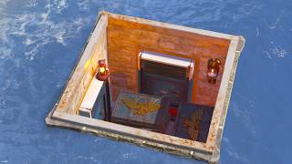 I built a fortress with a 200 IQ SECRET ROOM vs all the clans of official Rust