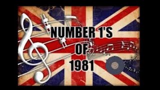 FULL UK NUMBER 1'S OF 1981!