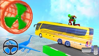 Crazy Bus Stunts Bus Games - Bus Simulator Games - Android GamePlay screenshot 1