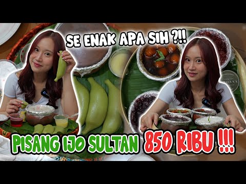 Apakah Es Pisang Ijo Pakai Bubur Sumsum