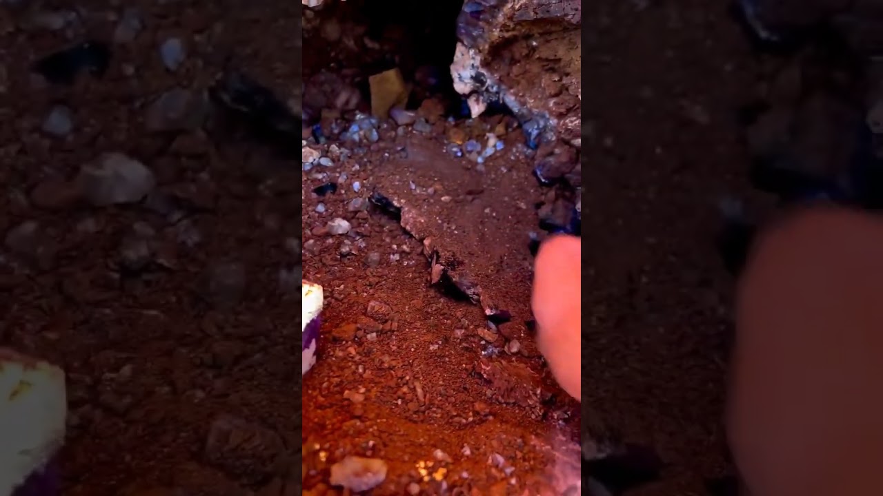 Uncovering a Mesmerizing Amethyst Cluster: A Crystal Collector's Dream