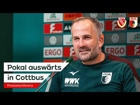 Pressekonferenz vor Cottbus | Manuel Baum