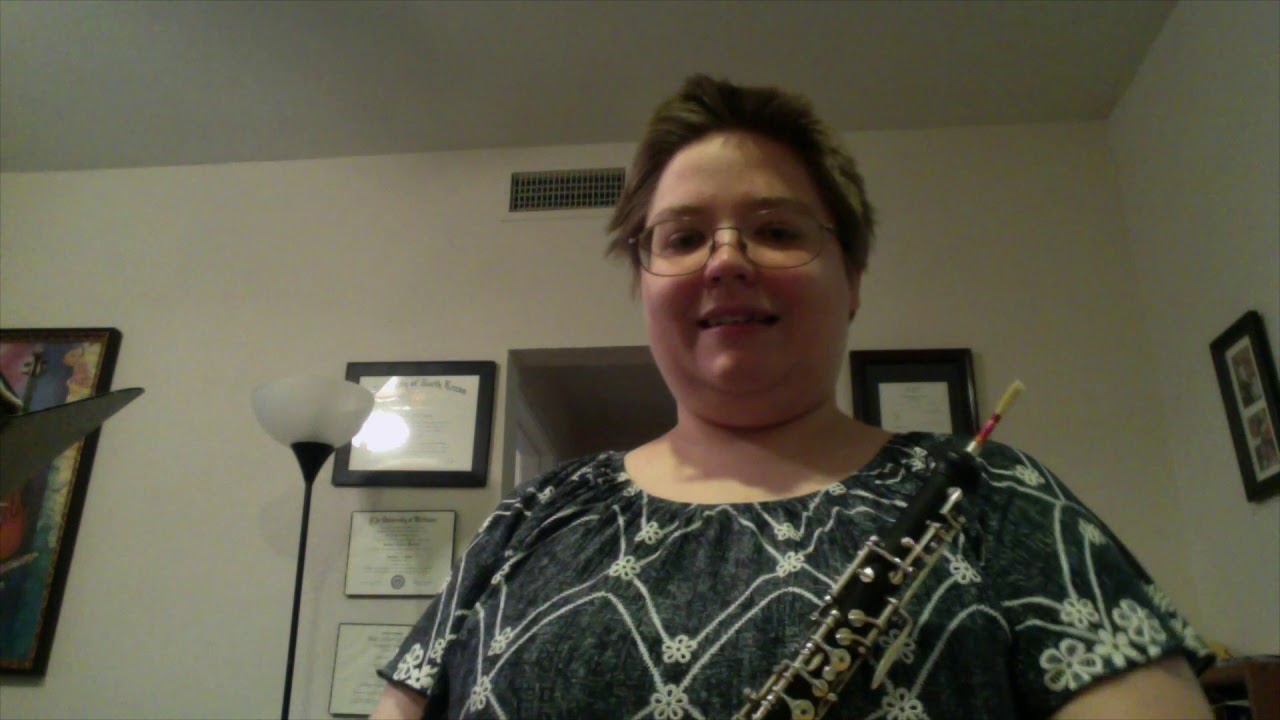 2019 Texas all state oboe etudes, practice suggestions YouTube
