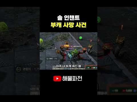 부캐 죽인 막피범에게 운명의 복수 #솔 #솔인챈트 #shorts