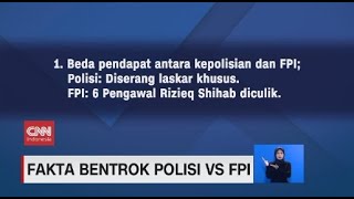 Fakta-fakta Bentrok Polisi VS FPI