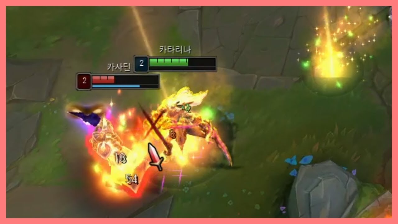 드디어 기어 나온 정복자 카타리나 [카타리나vs다이애나,카사딘]