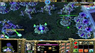 Warcraft 3 RoC Hard - Undead 8 - Under the Burning Sky