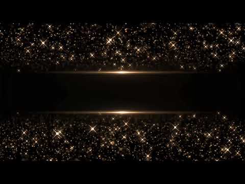 Gold Dust Animated Stars Background