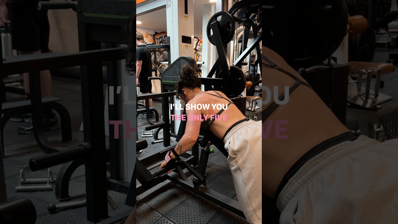 the ONLY 5 upper body exercises you need to grow