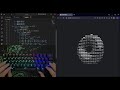 ASMR Programming - Coding Donut - No Talking