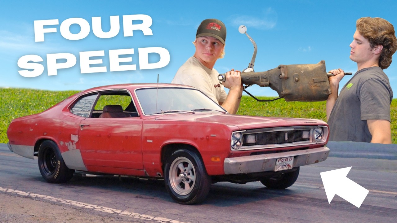 MANUAL Swapping Cameraman's 1970 Duster 340!