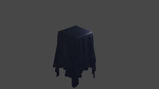 First Cloth Simulation Blender