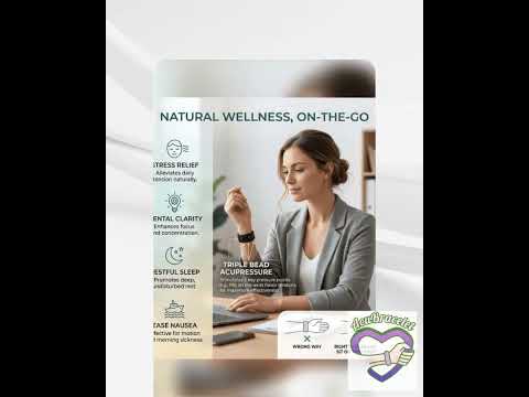 Acupressure Sleep Wristband - Relaxation & Calming Support