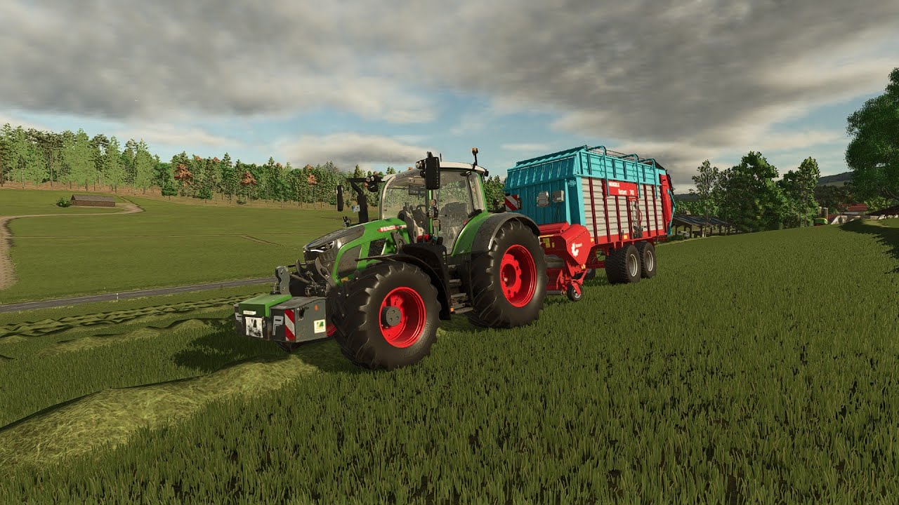 [Ls 25 Münisnger Alb] wir fahren Grassilage ein [Ep 6]