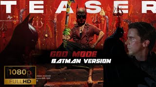 God Mode (From Karuppu Album by Gana Muthu, Sai Abhyankkar #hd #4k #songs #batman #batmanremix #dc 
