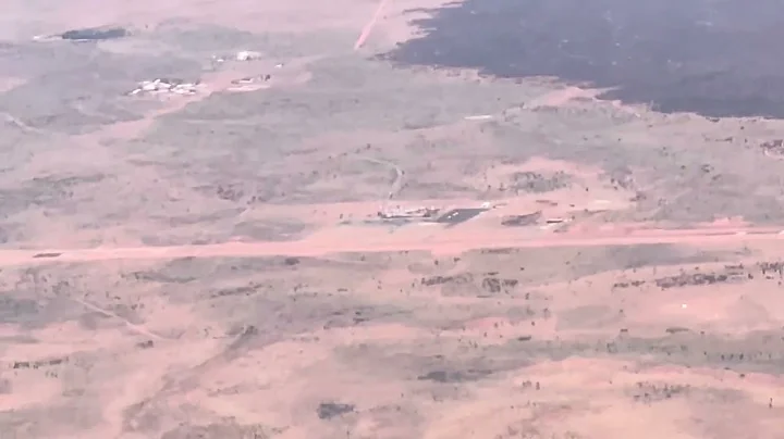 Ayer’s rock Airport AYQ, from the air