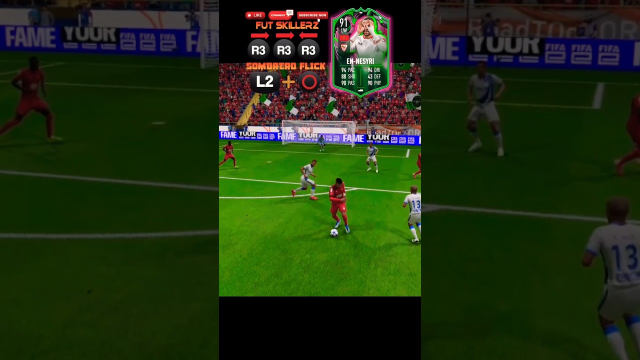 Shapeshifter En-Nesyri Sombrero Goal 