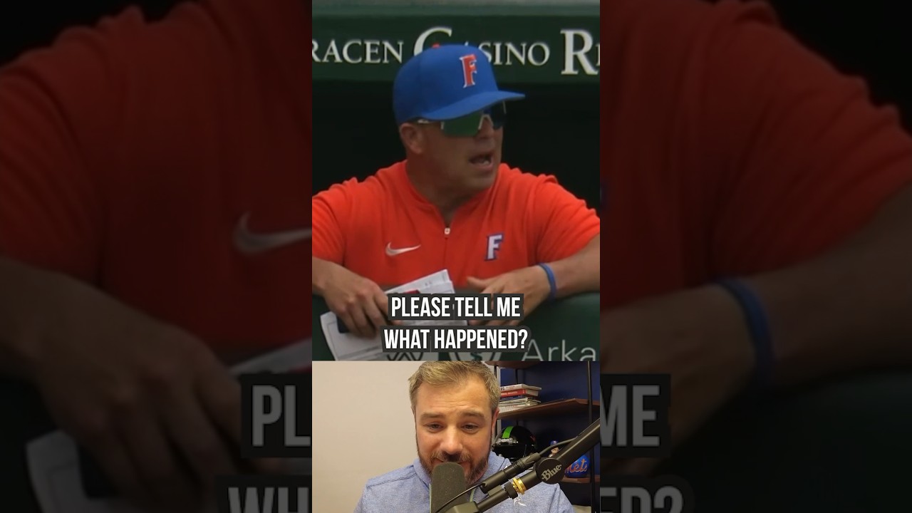 Runner fooled by fielder’s fake catch, a breakdown #baseball #sports #trick #highlight