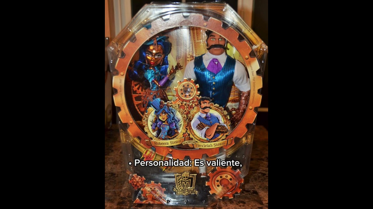 Monster High Robecca Steam and Dad Hexiciah Steam ✨ 