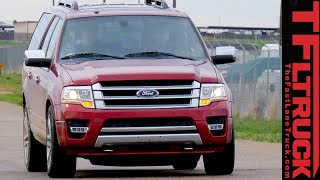 2015 Ford Expedition: 60-0 MPH Fully Loaded Review (Part 2)