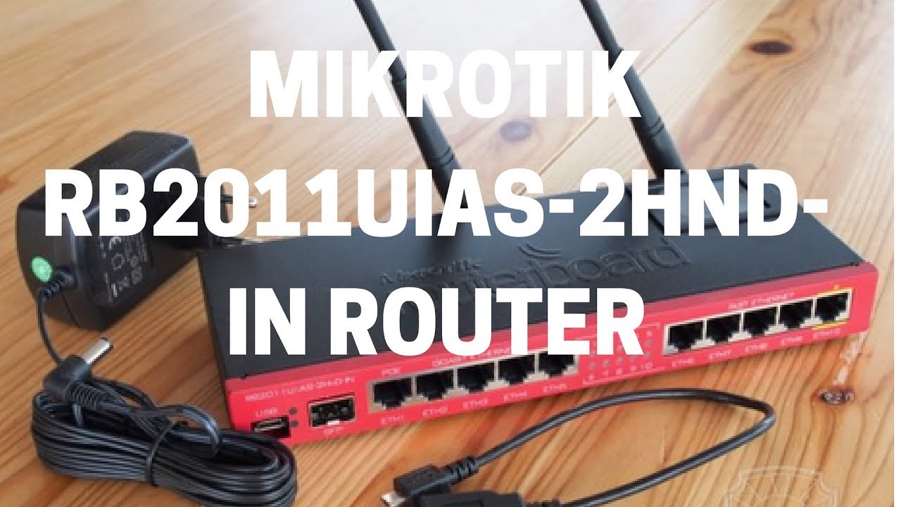 MIKROTIK RB2011UIAS-2HND-IN ROUTER ( Only Demonstration Video) - YouTube