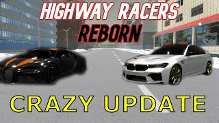 New update in HIGHWAY RACERS REBORN BMW M5 CS and BUGATTI CHIRON 300+