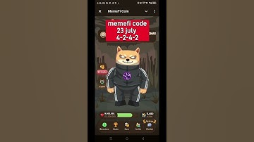 23 july Memefi Secret Reward Combo ( Level 1-11 )| Memefi 500K Coins Code | Secret Code 100% Working