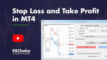 Stop Loss and Take Profit in MT4