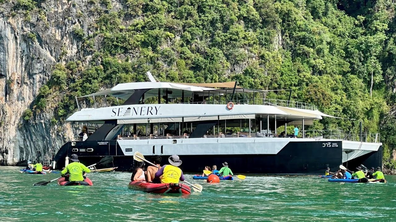 Luxury Catamaran to Phang Nga Bay, Hong Island & James Bond Island by Seanery Phuket