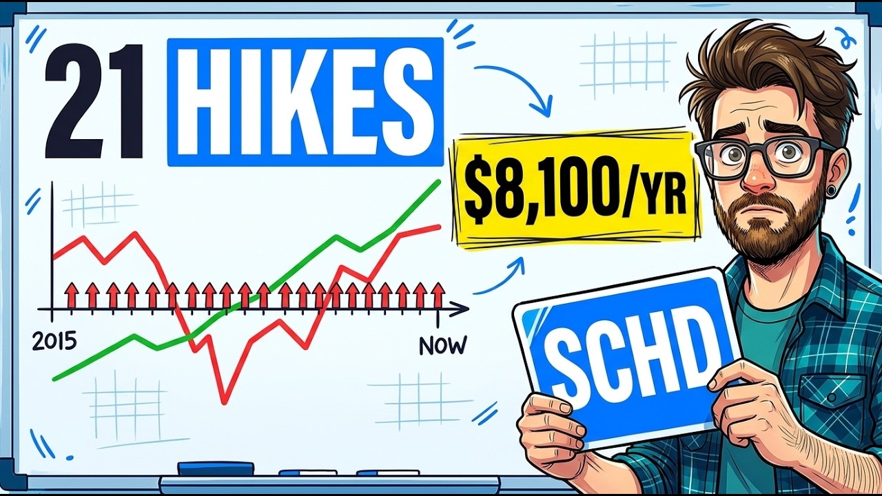 SCHD Dividend History Through 21 Fed Rate Hikes Since 2015