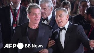 ブラピ&クルーニーが観客魅了 ベネチア映画祭（2024年9月撮影）