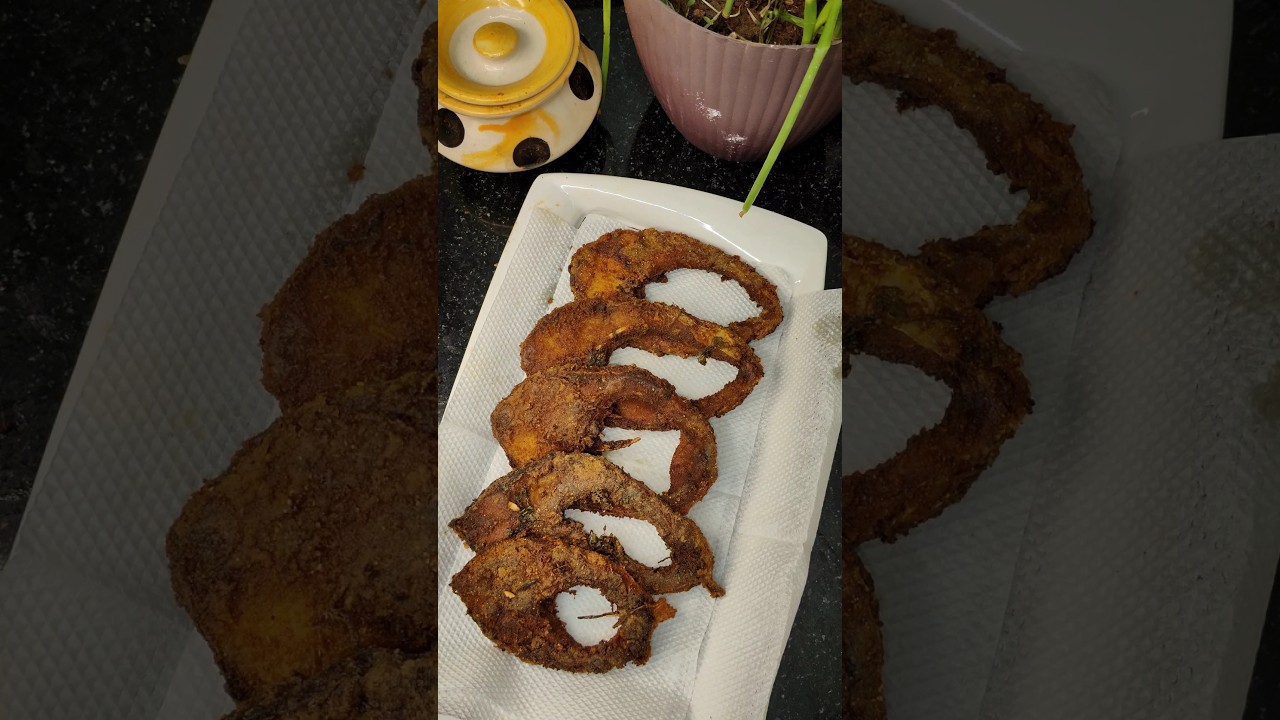 Rohu fish fry recipe😋