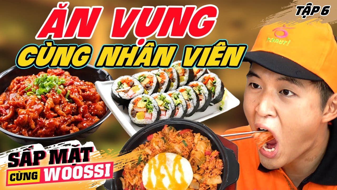 hallyu korean fast food  2022 New  Thiên đường đồ ăn Hàn NGON mà RẺ tại Sài Gòn | SẤP MẶT CÙNG WOOSSI #Stayhome