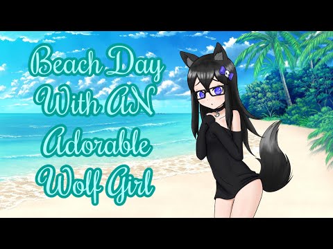 ?Beach Day With an Adorable Wolf Girl? [ASMR RP]