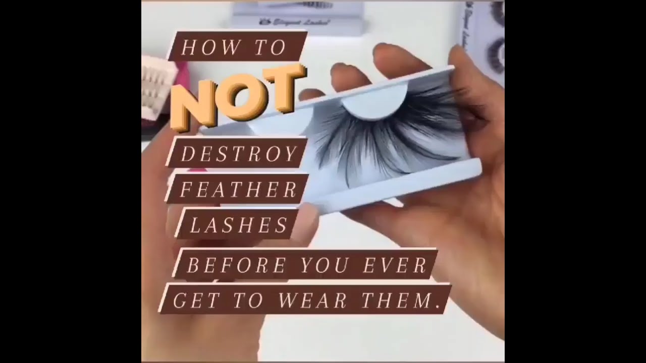 A Quick How-To on Delicate Feather Lashes