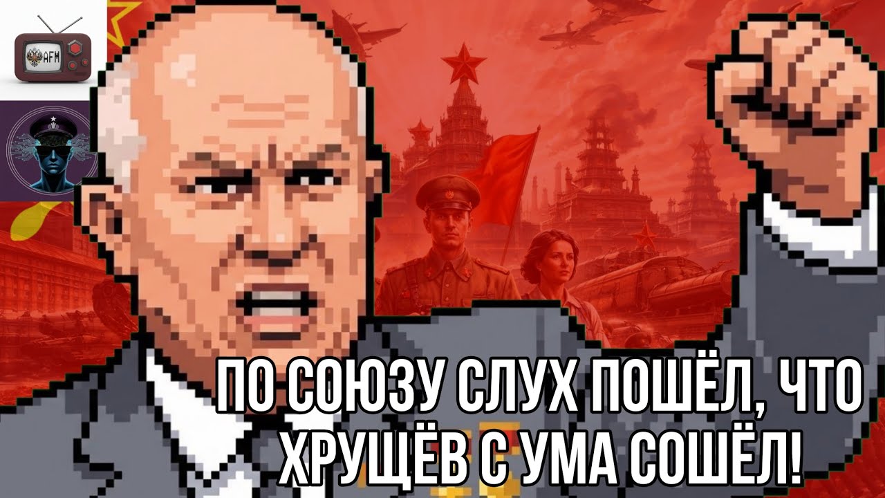 По Союзу слух пошёл, что Хрущёв с ума сошёл!!!