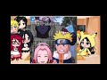 Реакция родителей наруто и саске на сасунару(Naruto) гача клуб