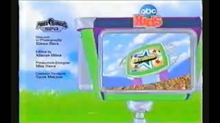 ABC Kids Split Screen-Credits with Power Rangers S.P.D. and Wake Up! Promo (incomplete)