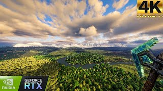 RTX 5090 | Minecraft 4K + Real Physics + Shaders + Textures + Distant Horizon
