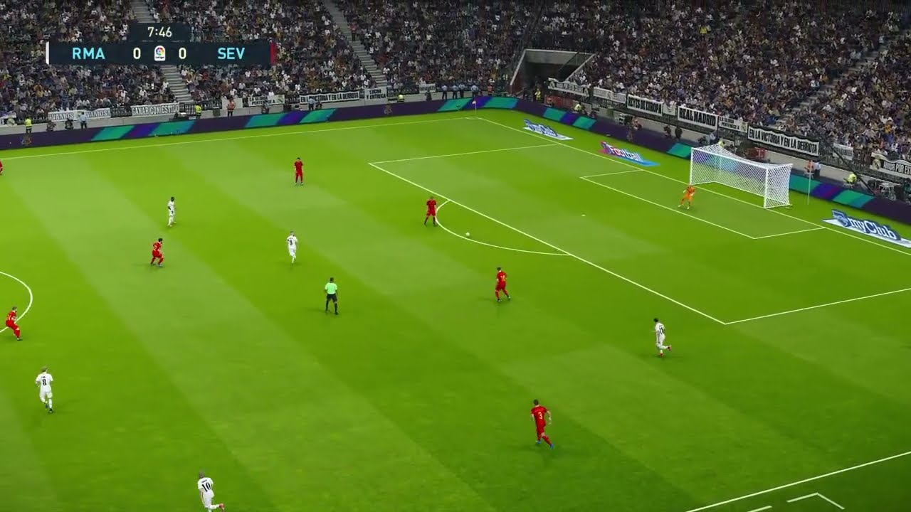 Real Madrid vs Sevilla en vivo | La Liga | Jornada 11 | Simulación de ...